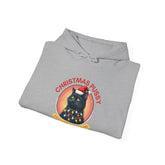 Christmas Pussy - Black Cat - Unisex Heavy Blend™ Hooded Sweatshirt