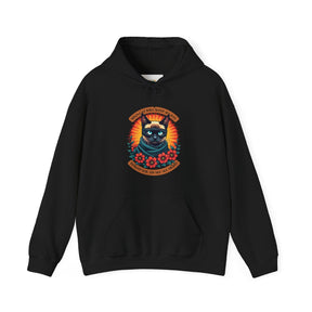 Ninja Cat - Siamese Cat Edition - Unisex Heavy Blend™ Hooded Sweatshirt