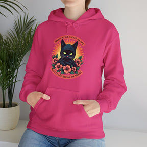 Ninja Cat - Black Cat Edition - Unisex Heavy Blend™ Hooded Sweatshirt