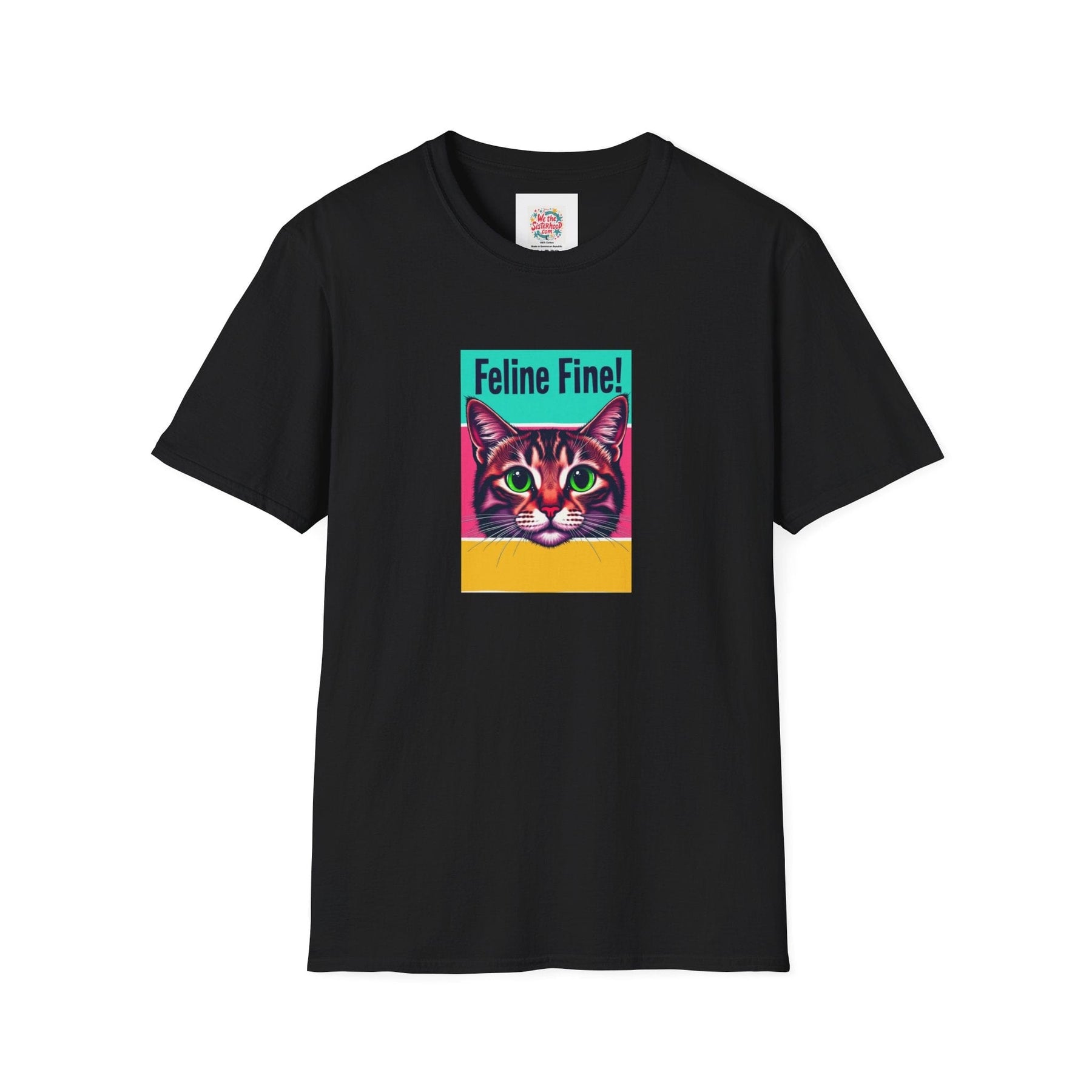 Feline Fine! - Unisex Softstyle T-Shirt