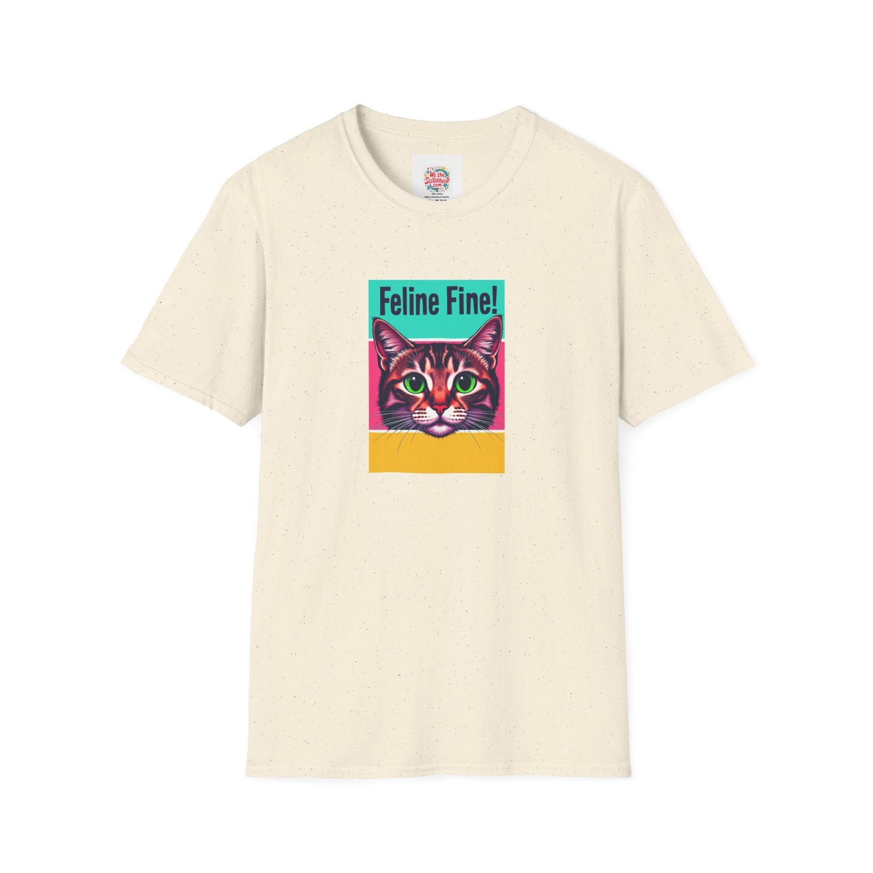 Feline Fine! - Unisex Softstyle T-Shirt