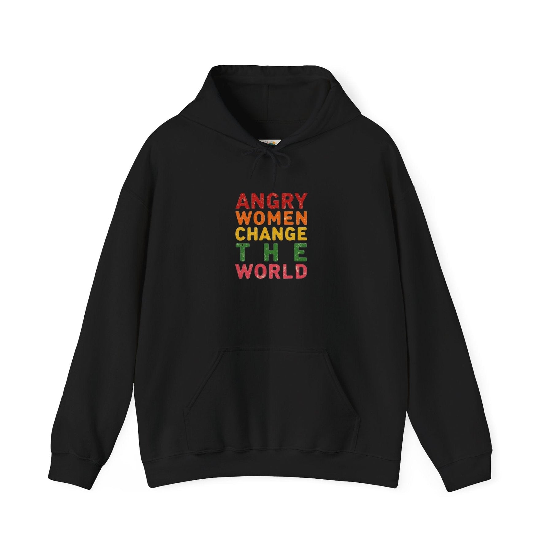 Angry Women Change the World - Unisex Heavy Blend™ Hooded Sweatshirt