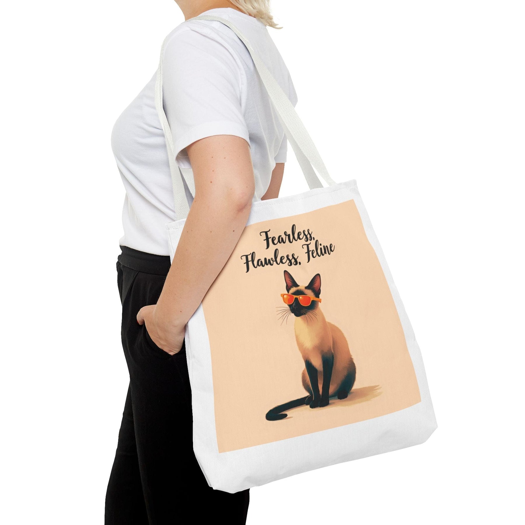 Fearless, Flawless, Feline - Siamese Edition -  Tote Bag