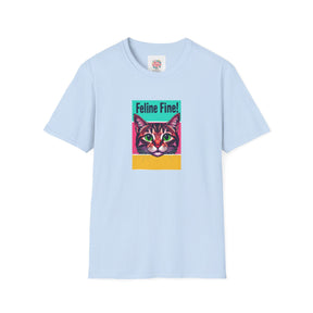 Feline Fine! - Unisex Softstyle T-Shirt