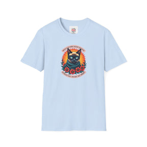 Ninja Cat - Siamese Cat Edition - Unisex Softstyle T-Shirt