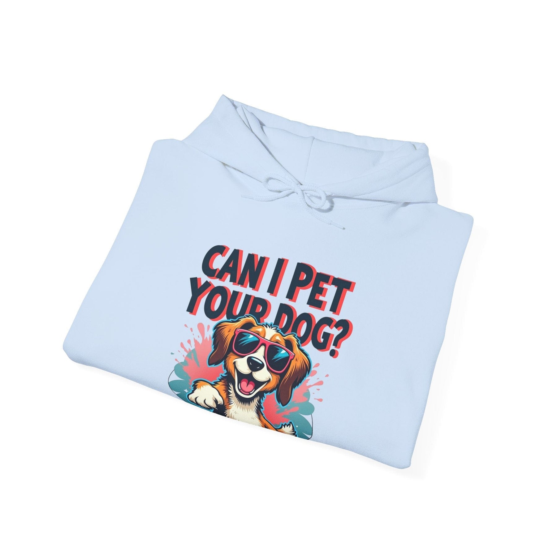 Can I pet your dog? - Unisex Heavy Blend™ Hooded Sweatshirt