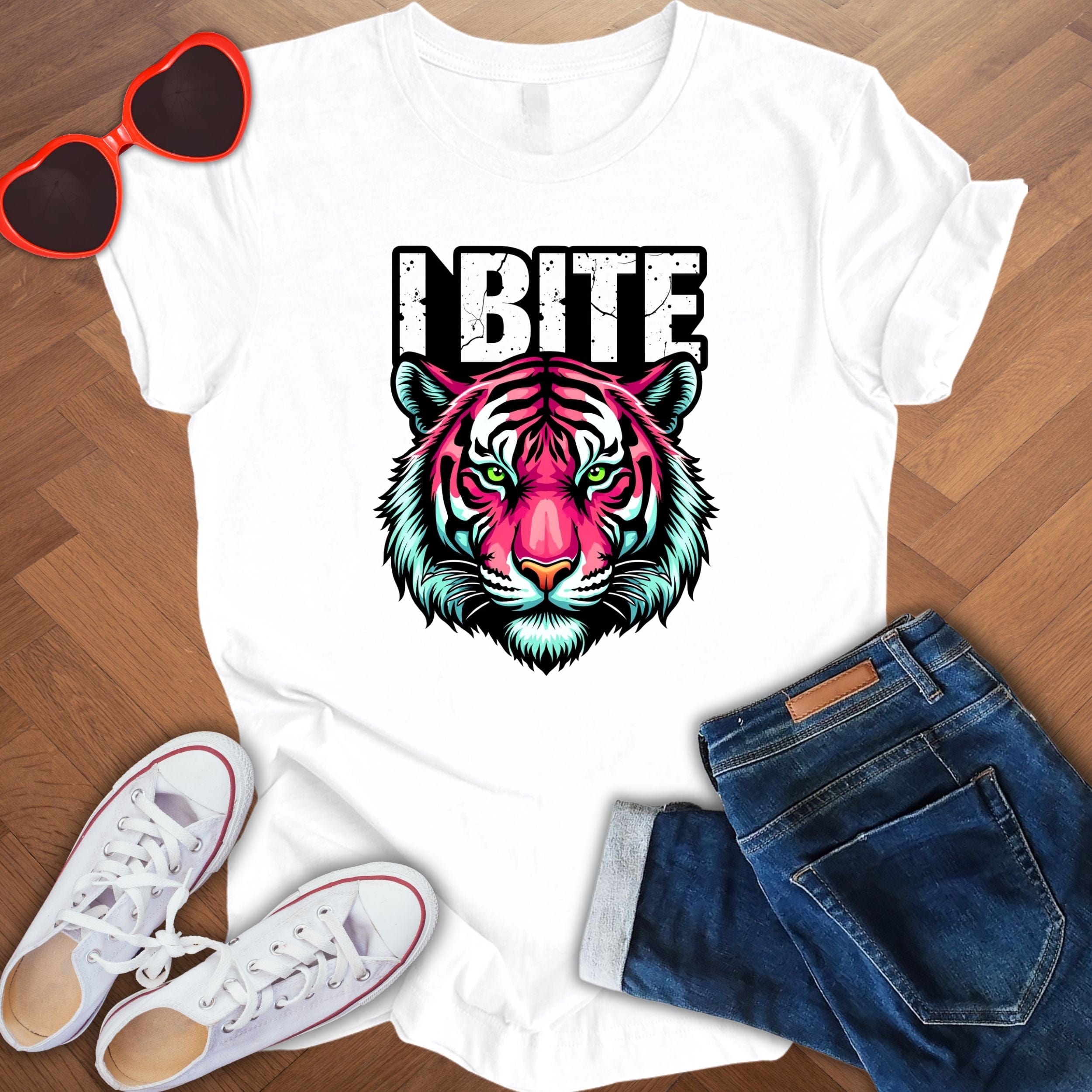 I Bite - Unisex Softstyle T-Shirt