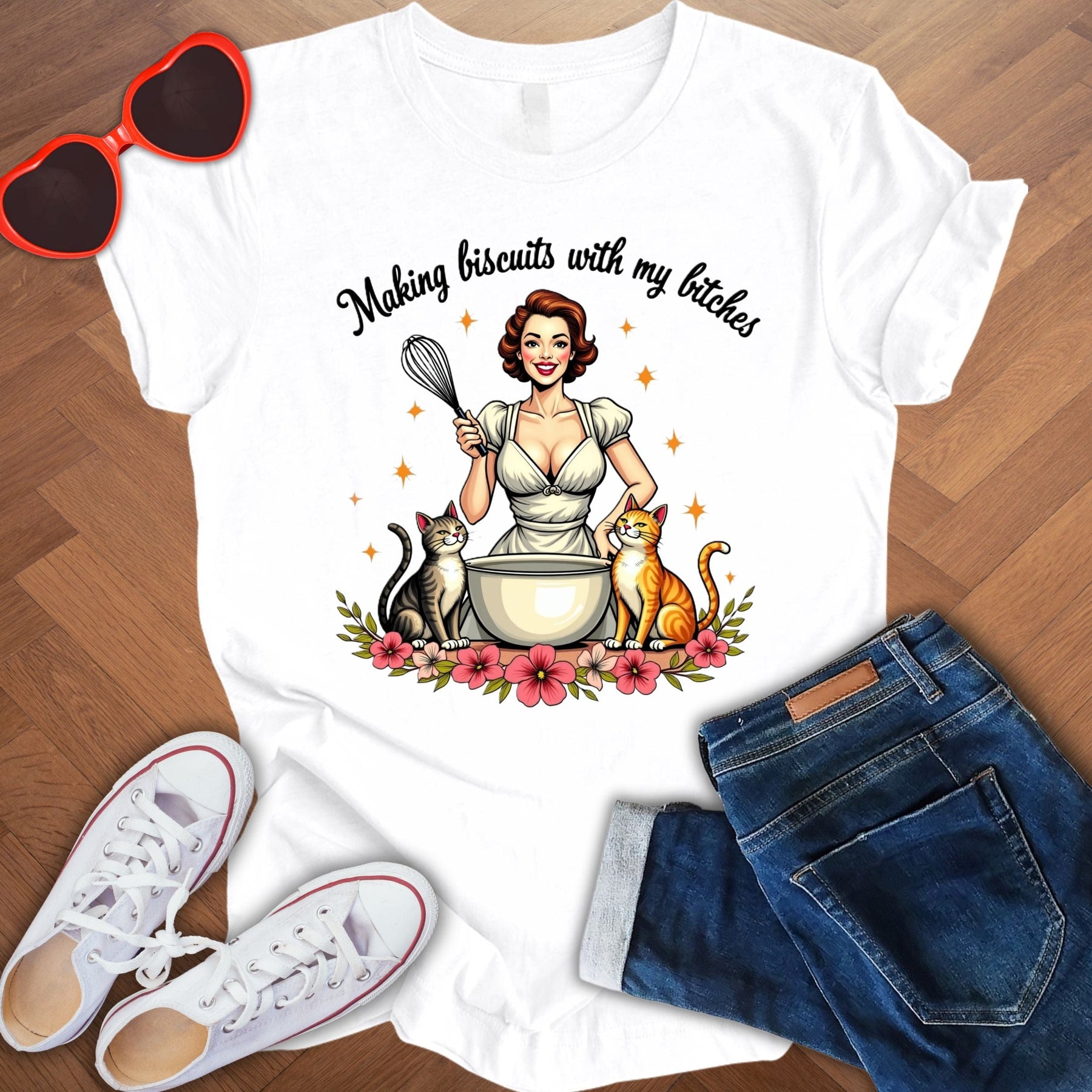 Making Biscuits with my Bitches! - Unisex Softstyle T-Shirt