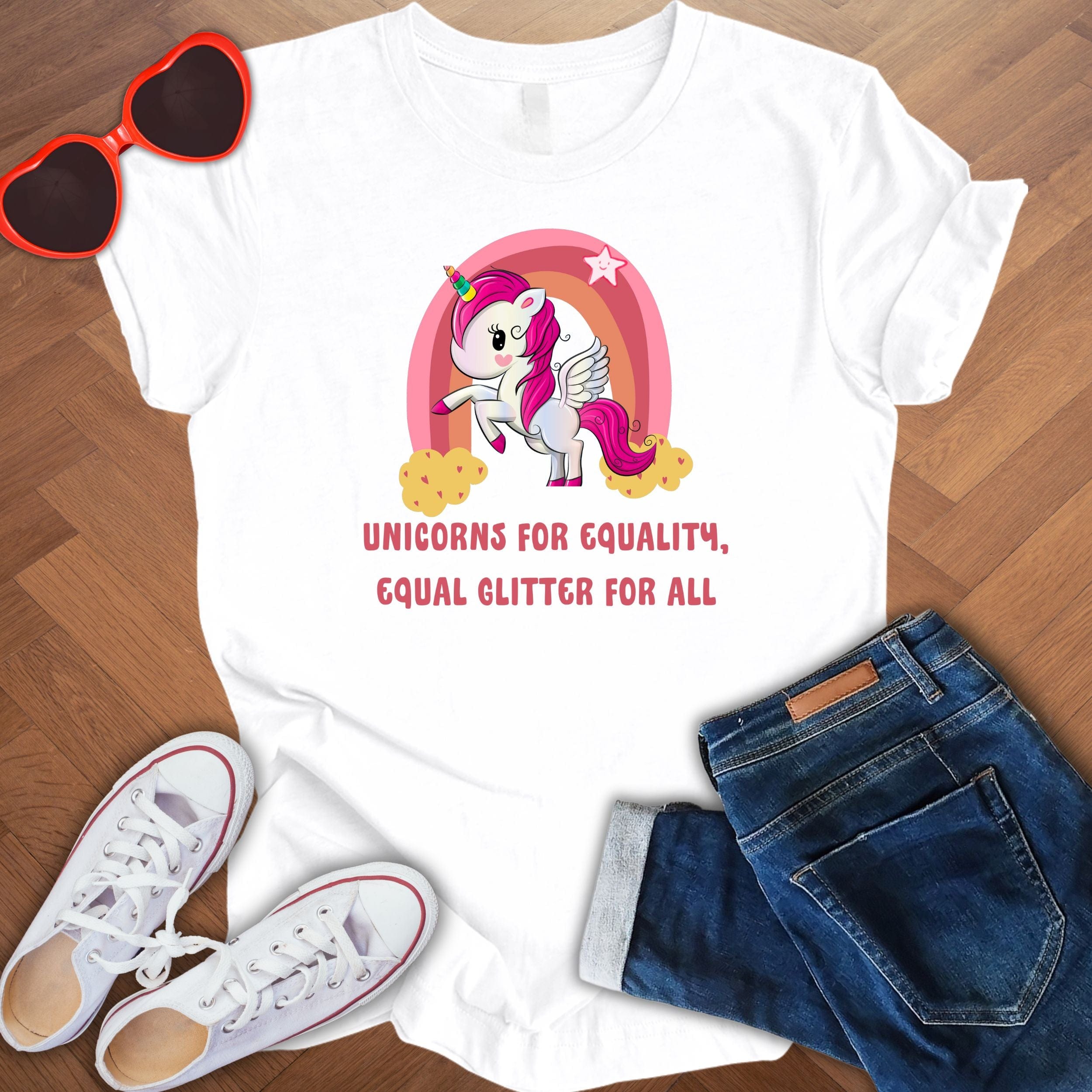 Unicorns for Equality - Unisex Softstyle T-Shirt