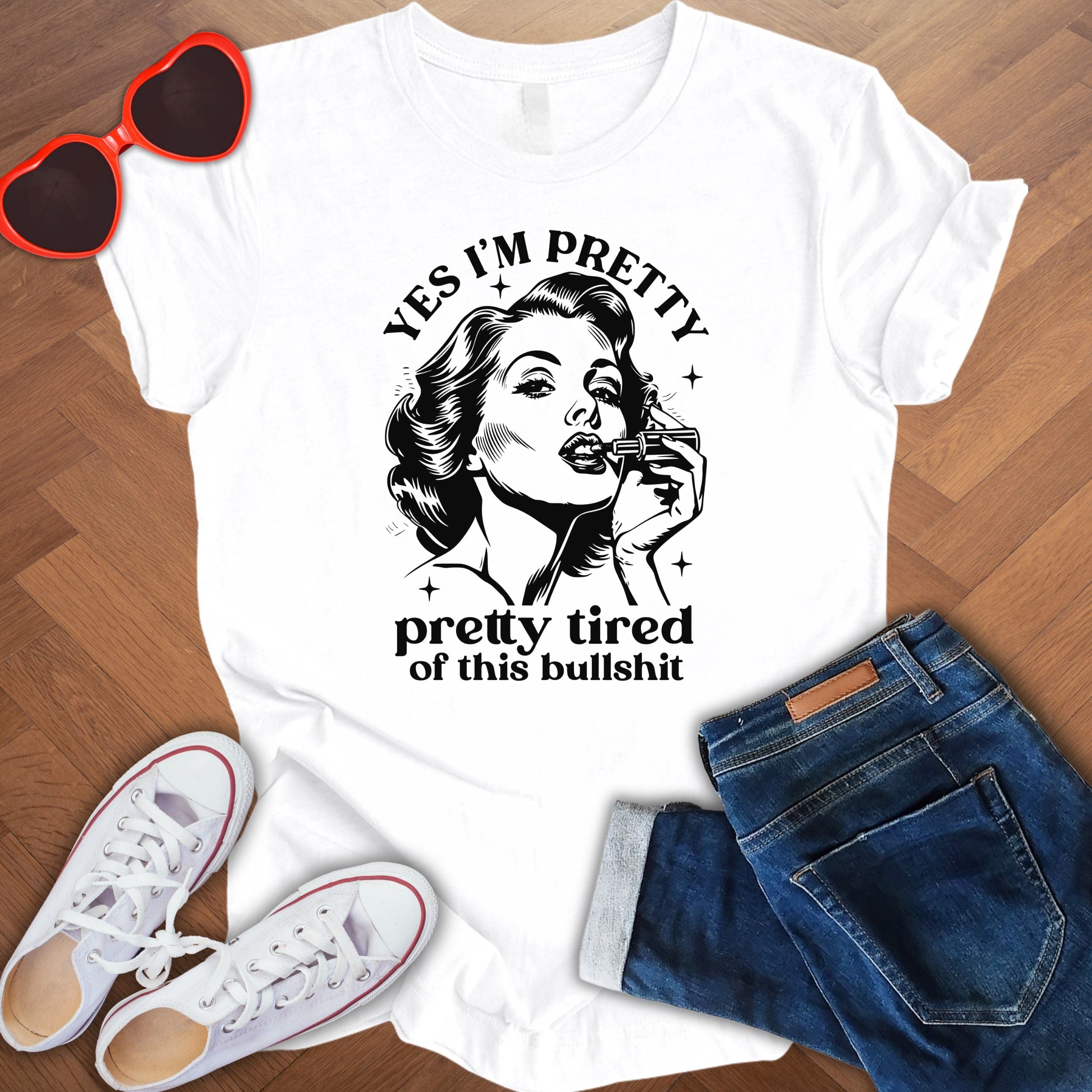 Pretty sick of this shit! - Unisex Softstyle T-Shirt