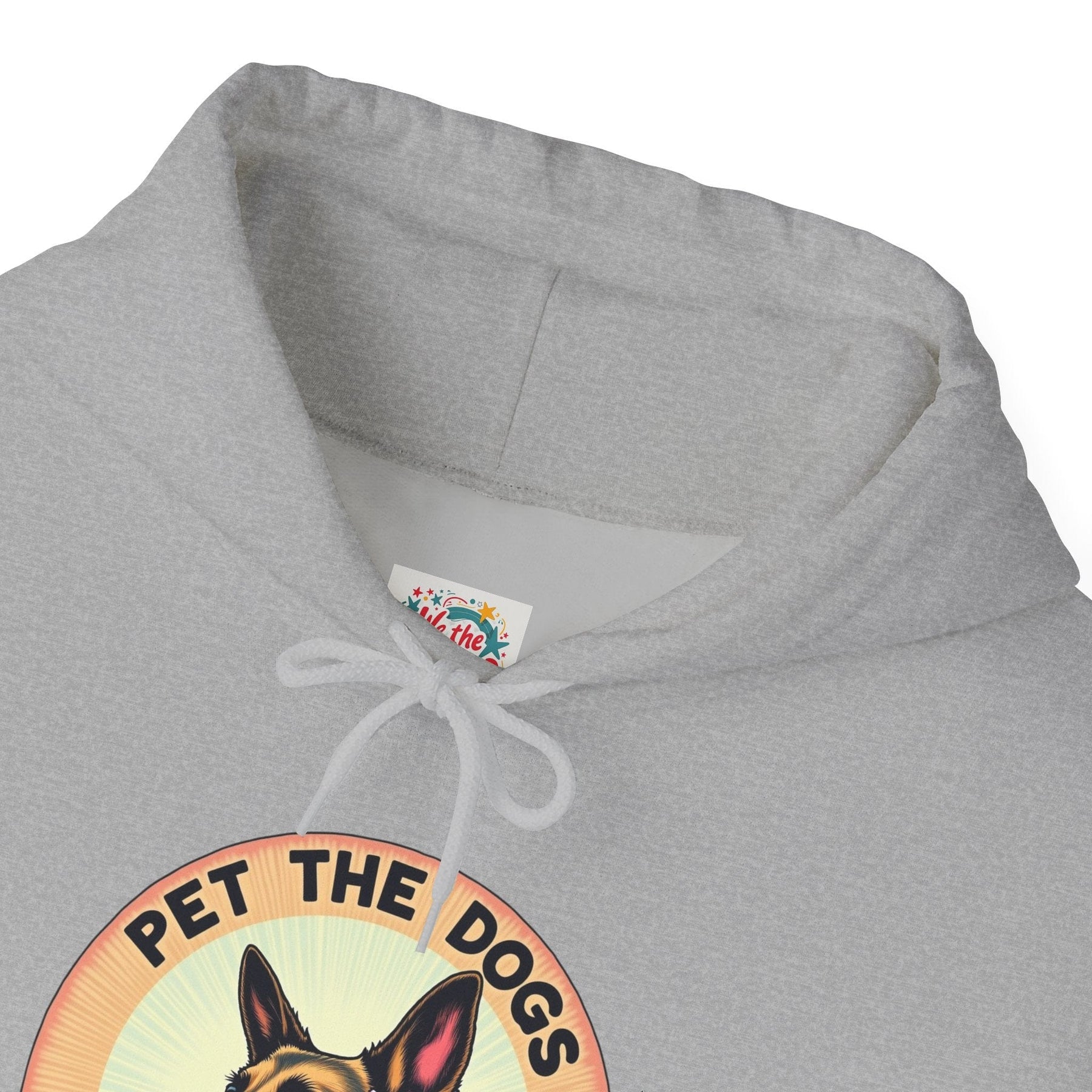 Pet the dogs, fight the power! - Unisex Heavy Blend™ Hooded Sweatshirt