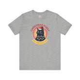 Christmas Pussy only comes once a year -  Black Cat - Unisex Jersey Short Sleeve Tee