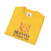 Silently judging you - Unisex Softstyle T-Shirt