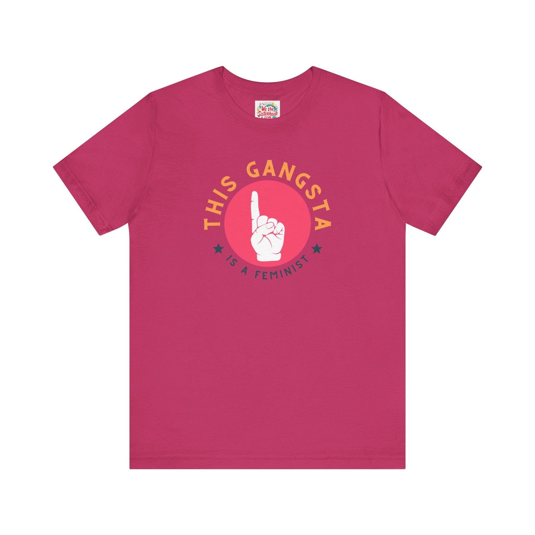 This Gangsta is a Feminist - Unisex Jersey Short Sleeve Tee