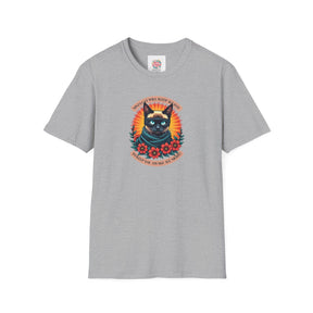 Ninja Cat - Siamese Cat Edition - Unisex Softstyle T-Shirt